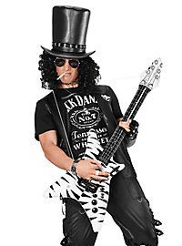 Oppustelig Guitar Zebramønster