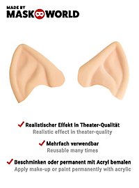 Orecchie Pixie in lattice applicate