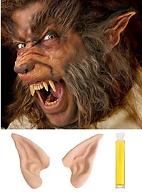 Orejas De Látex Hombre Lobo
