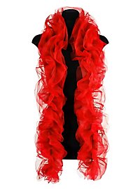 Organza boa i forskellige farver