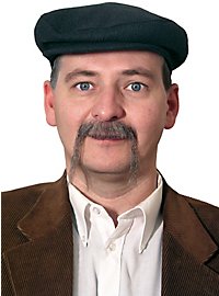 Overskæg Cowboy Med Ægte Hår Andel