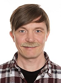 Overskæg Schnüffler Med Ægte Hår