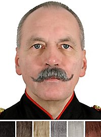 Overskæg Wilhelm Med Ægte Hår