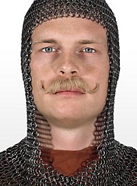 Overskæg Wilhelm Med Ægte Hår