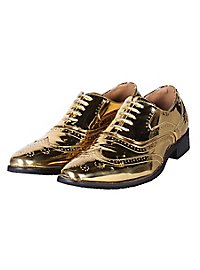 Oxford men's shoe gold