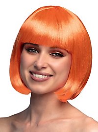 Pagenschnitt orange Perücke