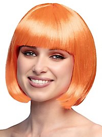 Pagenschnitt orange Perücke