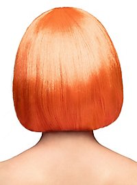 Pagenschnitt orange Perücke