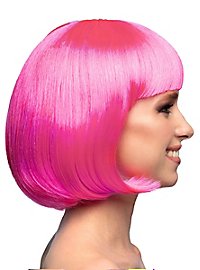 Pagenschnitt pink Perücke
