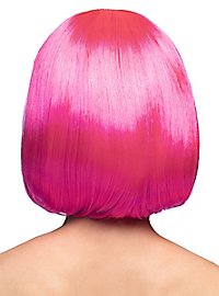 Pagenschnitt pink Perücke
