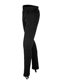 Pantalon d'uniforme steampunk noir