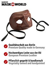 Pantalone De Cuoio Commedia Dell'Arte Lædermaske