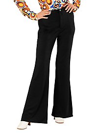 Pantaloni da donna anni '70 neri