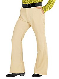 Pantaloni da uomo anni '70 beige