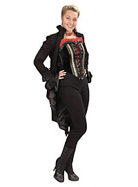 Pantaloni dell'uniforme steampunk neri