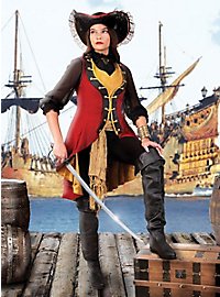 Pantaloni dell'uniforme steampunk neri