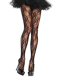 Pantyhose with lace black
