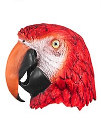 Papagei Maske aus Latex