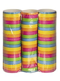 Paper streamers rainbow 3 pieces