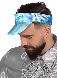 Pare-soleil casquette turquoise