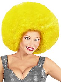 Parrucca Afro XXL gialla