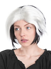 Parrucca Anime bianco-nera