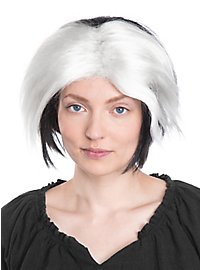 Parrucca Anime bianco-nera