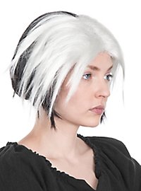 Parrucca Anime bianco-nera