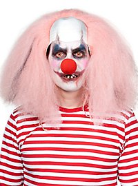Parrucca da clown horror rosa
