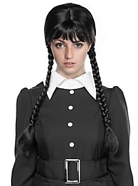 Parrucca da ragazza goth per adulti