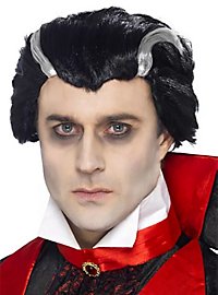 Parrucca del Conte Dracula con ciocche bianche