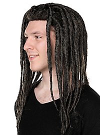 Parrucca dreadlock nera