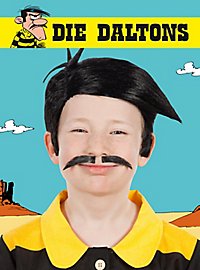Parrucca e barba di Daltons per bambini