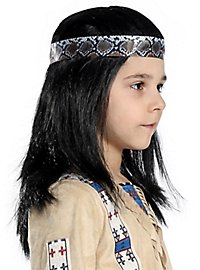 Parrucca Winnetou per bambini