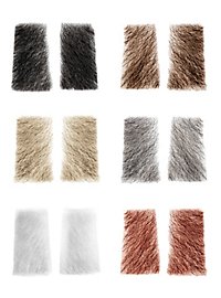 Patillas Con Porcentaje De Pelo Natural