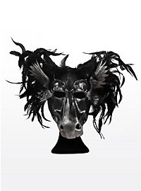 Pegasus Half Mask Made of Leather