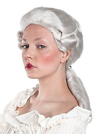 Peluca Barroca Mozart Con Coleta