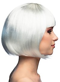 Peluca Blanca Corte Paje