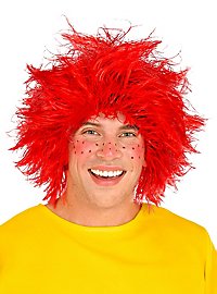 Peluca De Pequeño Duende Rojo