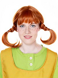 Peluca Deluxe De Pippi Calzaslargas