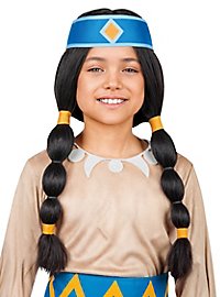 Peluca Infantil Yakari Arcoíris