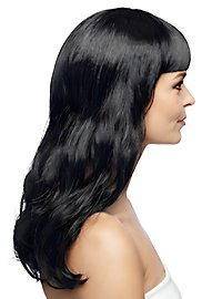 Peluca Pelo Largo Negro