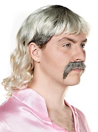 Peluca Tiger King Pimp Con Barba