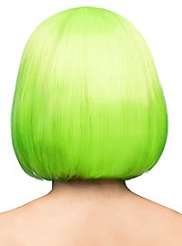 Peluca Verde Corte Paje