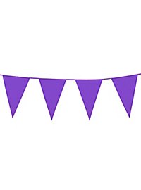 Pennant chain purple 10 metres