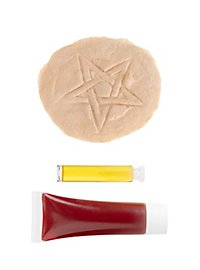 Pentagram Sår Latexapplikation