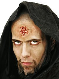 Pentagram Sår Latexapplikation