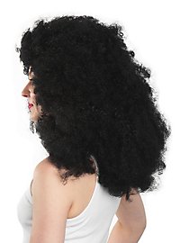 Perruque Big Afro noire