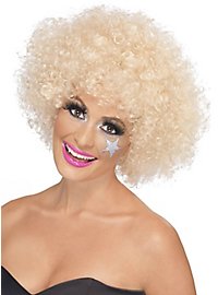 Perruque Disco permanente blond clair