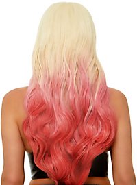 Perruque Two-Tone blond-rose